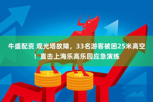 牛盛配资 观光塔故障，33名游客被困25米高空！直击上海乐高乐园应急演练