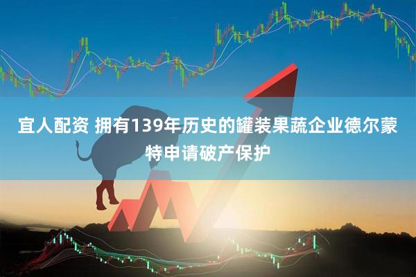 宜人配资 拥有139年历史的罐装果蔬企业德尔蒙特申请破产保护